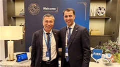 Chủ tịch LĐBĐ Việt Nam Trần Quốc Tuấn gặp lãnh đạo LĐBĐ CHDCND Triều Tiên và Uzbekistan